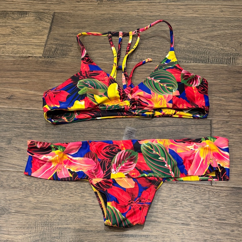 Tropical Floral Bikini Set